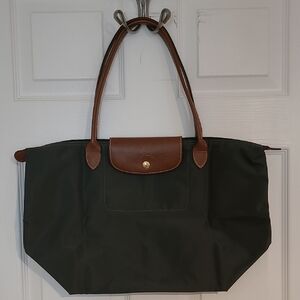 Longchamp Tote Bag in Charcoal Grey